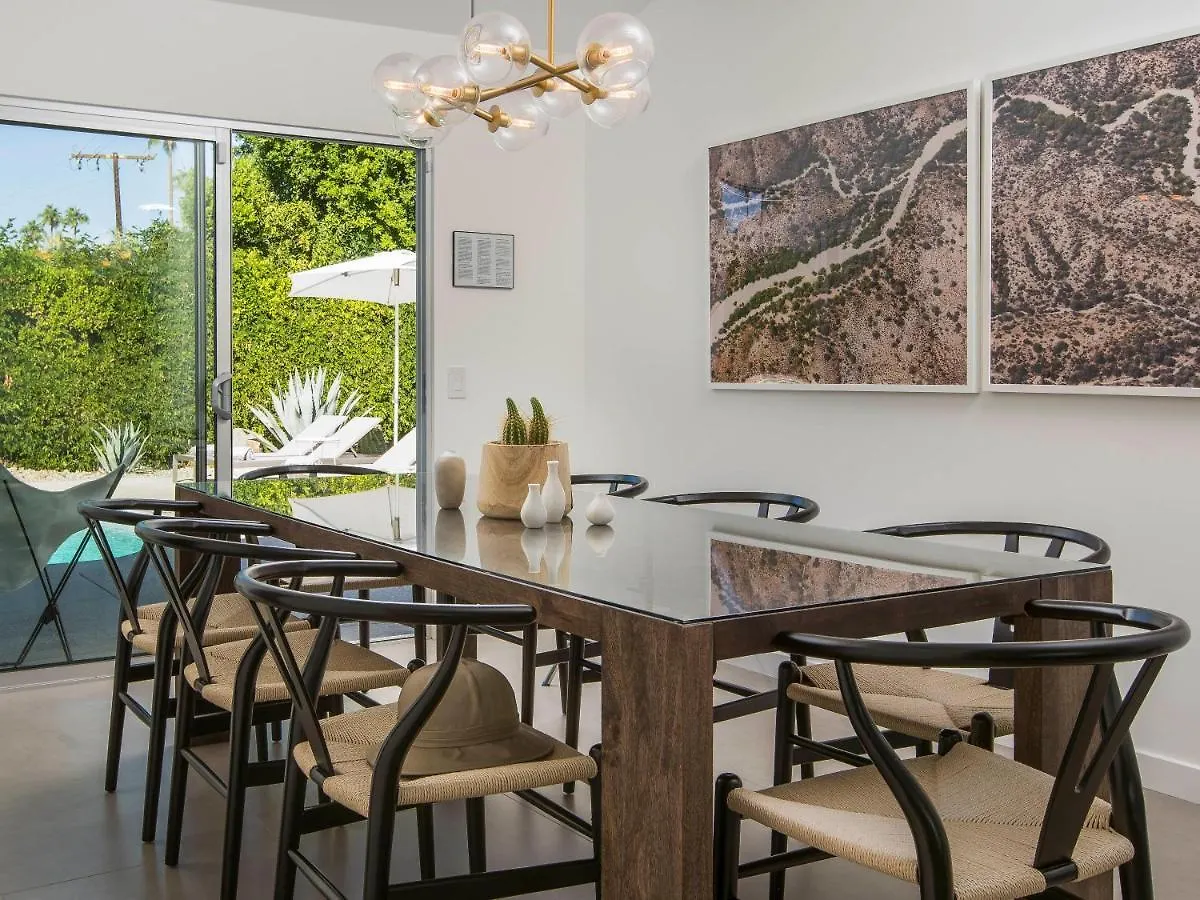 Modern Marion At Twin Palms By Acme House Company Villa Palm Springs Feriehus