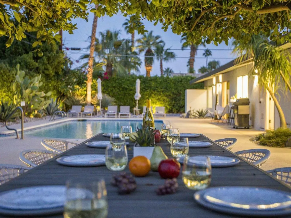 Modern Marion At Twin Palms By Acme House Company Villa Palm Springs Feriehus